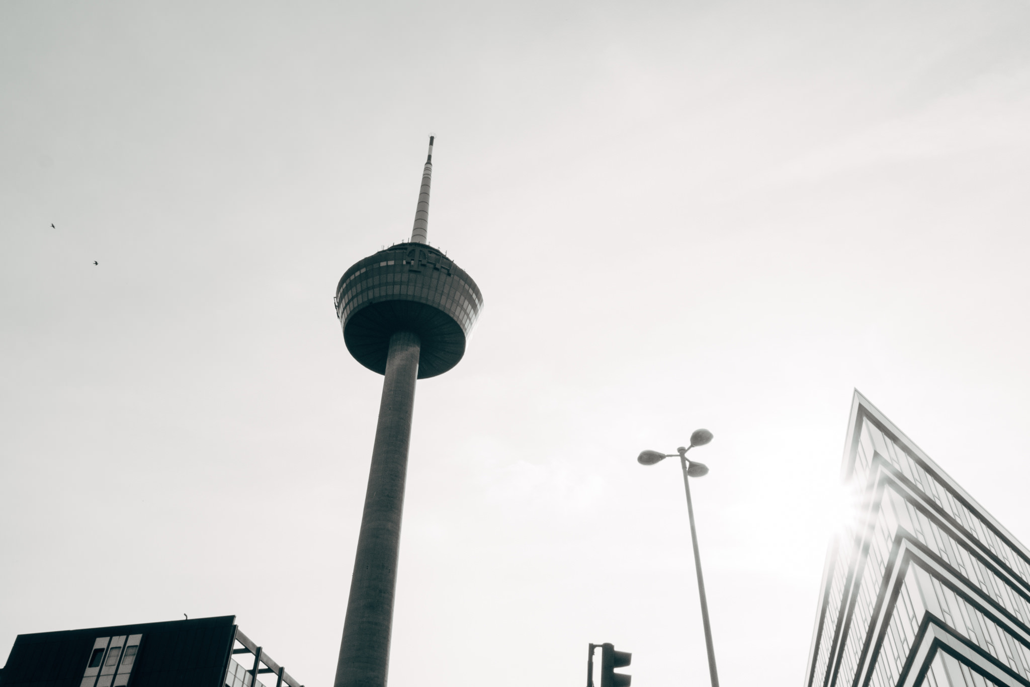 Colonius Telecommunications Tower in Cologne, Germany.