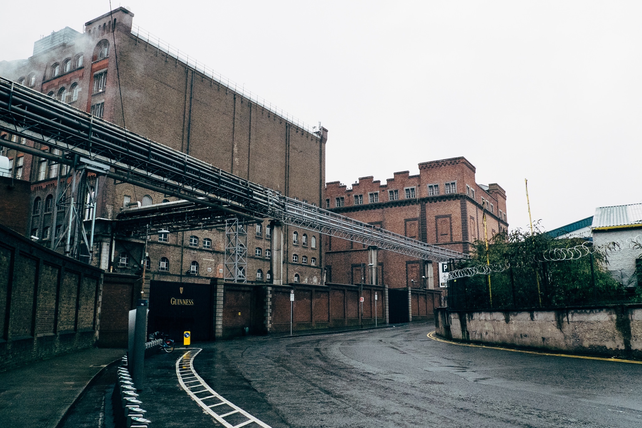 Guinness Storehouse in Dublin, Ireland.