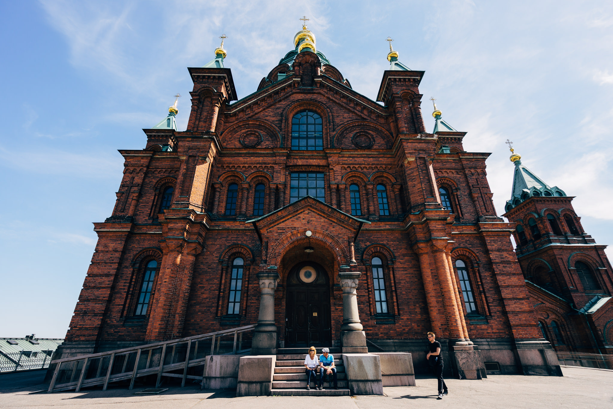 Uspenski Cathedral in Helsinki, Finland.