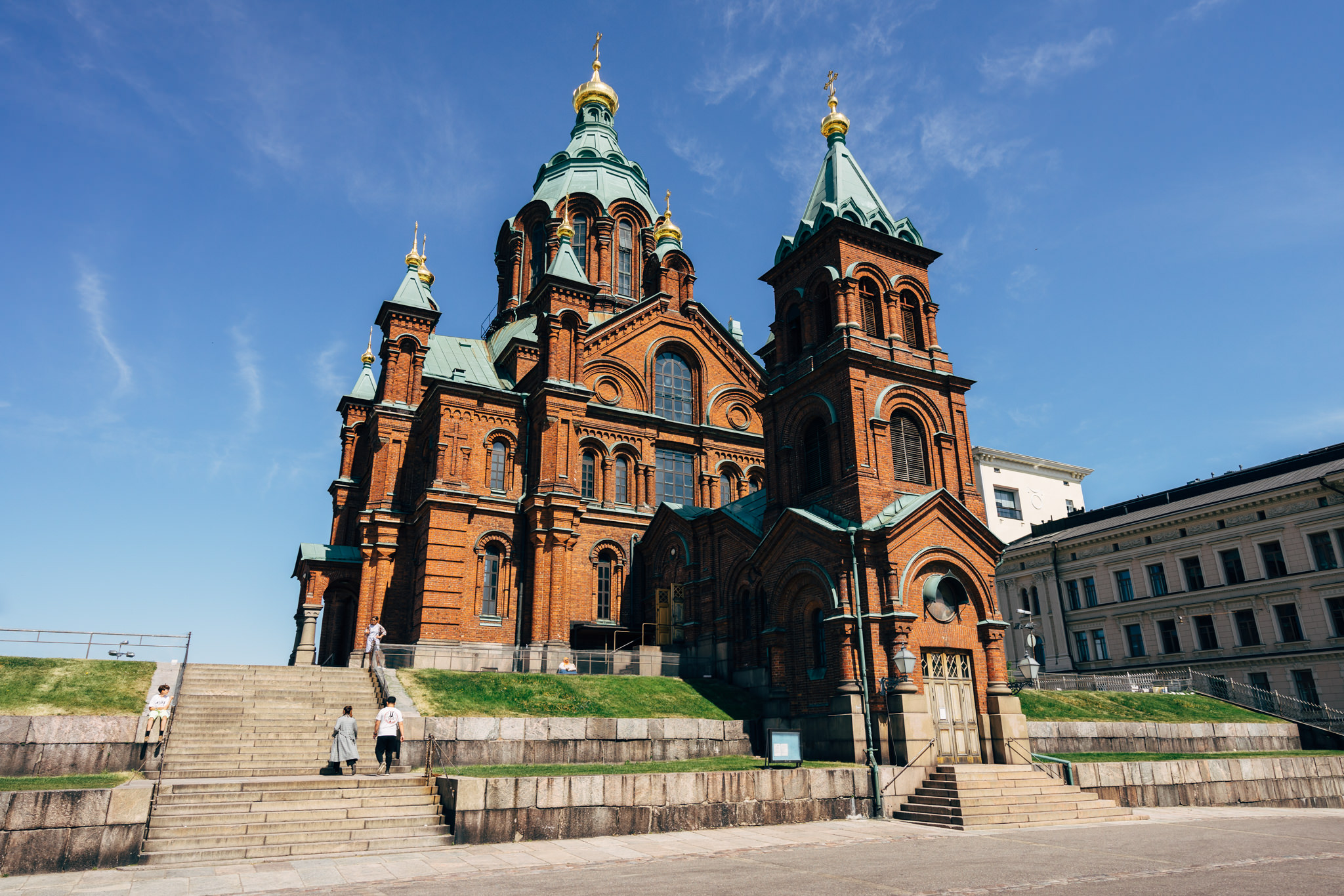 Uspenski Cathedral, Helsinki, Finland.