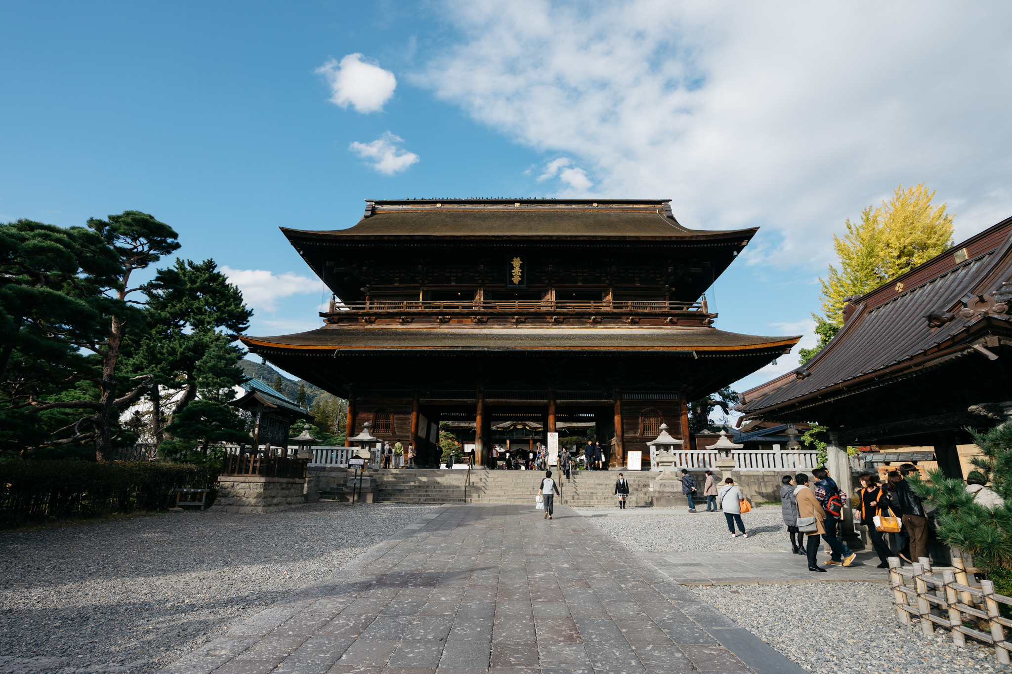 Zenko-ji Temple in Nagano, Japan.