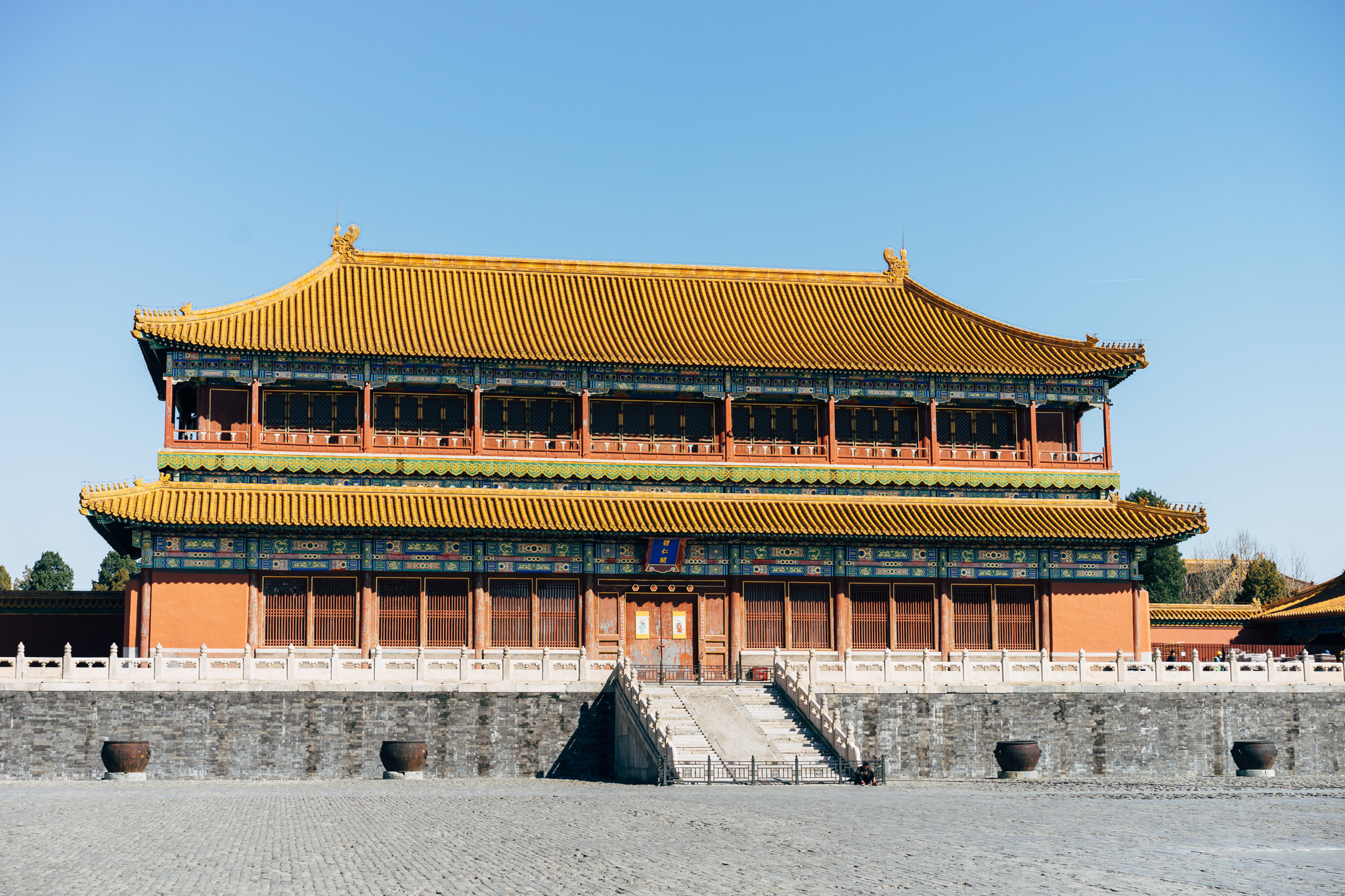 Forbidden City palace in Beijing, China.