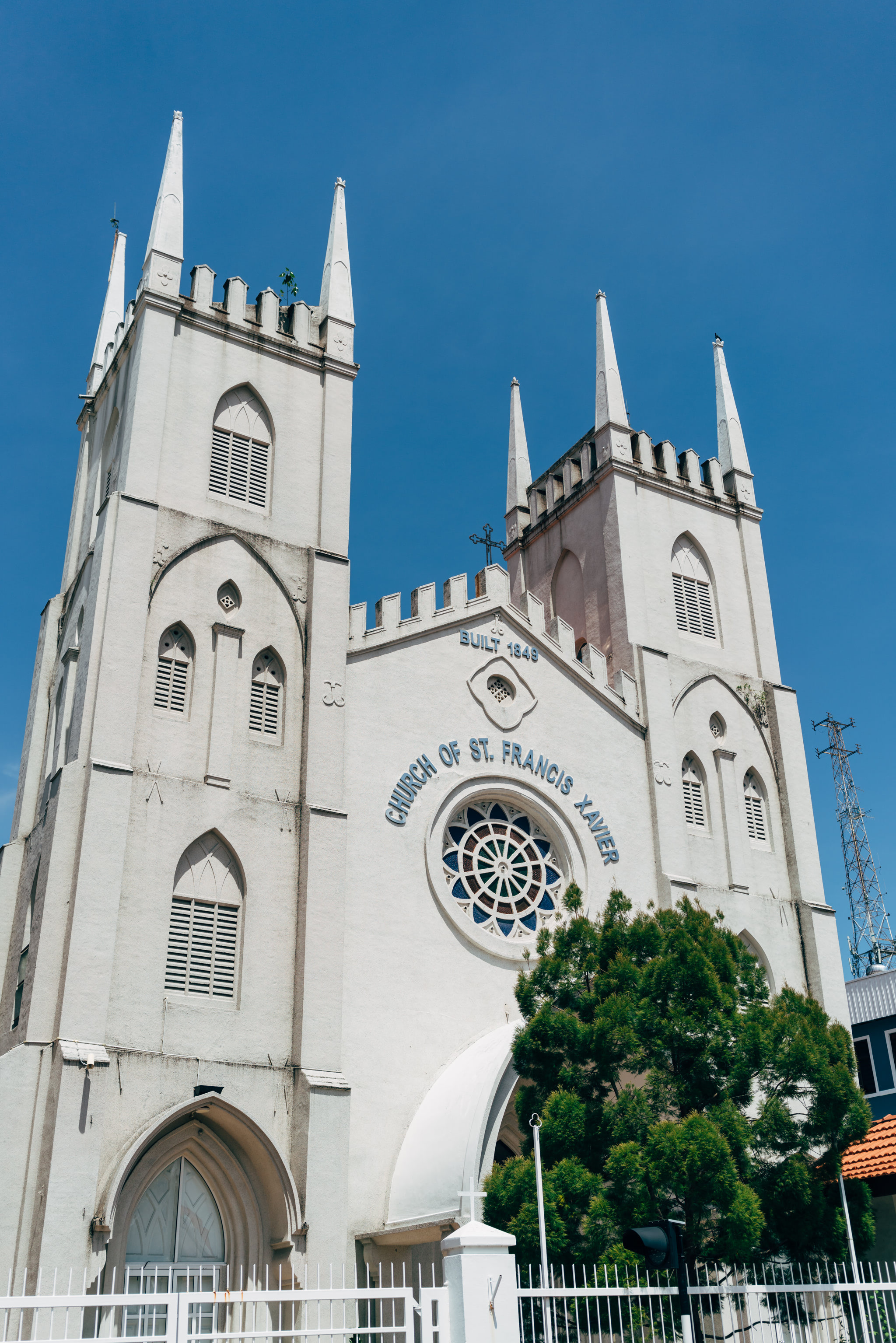 Church of St. Francis Xavier, built 1849.